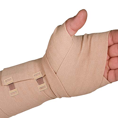 50 Pcs Elastic Bandage Clips with Metal Clasps - Storage Box