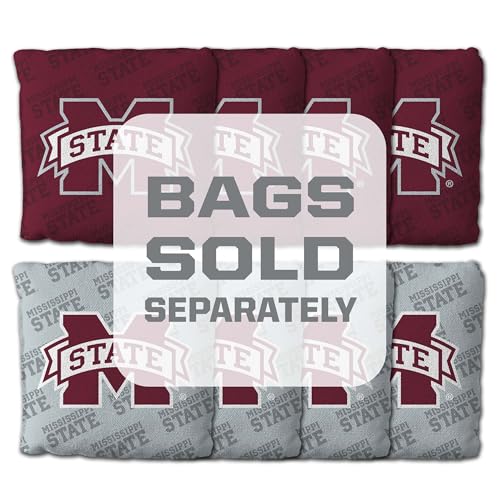 2' x 4' Professional Wood Cornhole Game - Mississippi State Bulldogs