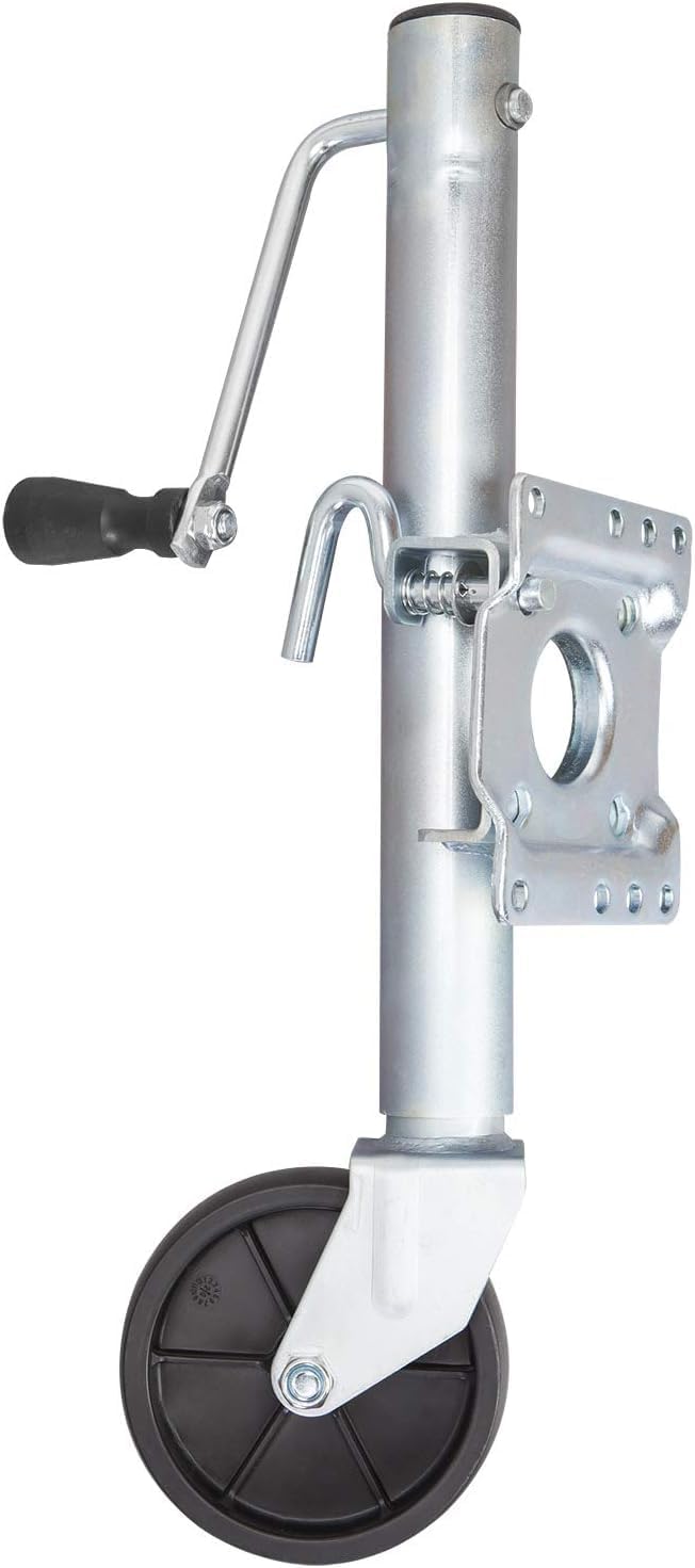 Road DAWG Trailer Jack - Heavy Duty Swivel Design with Wheel | 1000lbs Capacity, 10" Lift