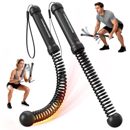 Weighted Ropeless Battle Ropes - Portable Cordless Design, Black