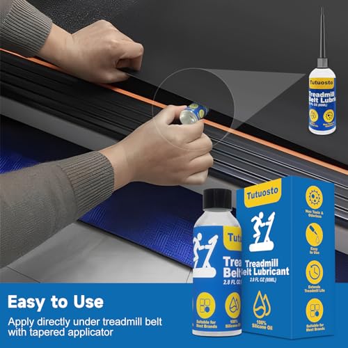 Silicone Treadmill Lubricant Oil Kit - 100% Pure Silicone, 500CS