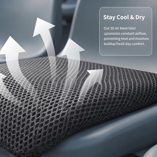 Anycosy Portable Stadium Seat Cushion 1 Pack - Extra Thick Bleacher Seat Pad for Outdoor Events, Gray