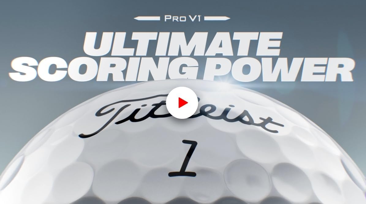 Titleist Pro V1x Golf Balls - Premium Performance for Maximum Distance & Control | 12-Pack