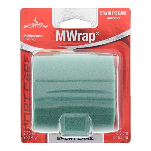 Pre-Taping Foam Underwrap Roll - Green - Protect Skin from Chafing
