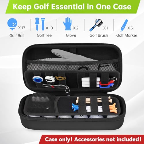 Golf Glove Holder with Removable Shaper - Black Standard