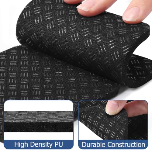 Anti-Vibration Bike Mat 4-Pack - Double-Sided Non-Slip Grip