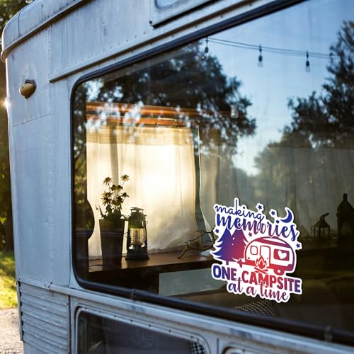 Making Memories Vinyl Camper Decal Sticker - 5.5 Inches