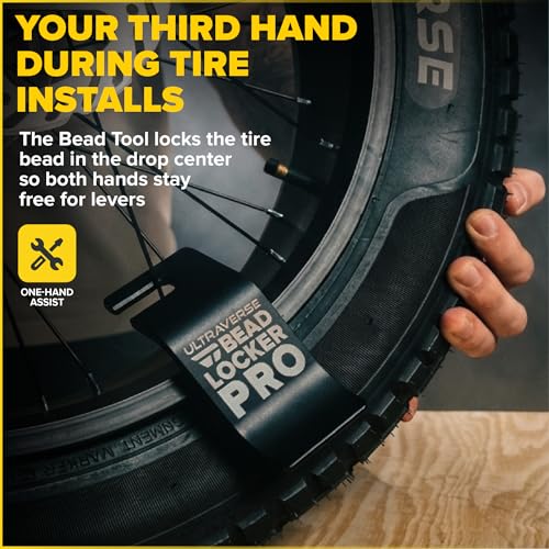 Ultraverse Bike Bead Holder & Rim Protector Kit for Dirt Bikes & Motorcycles