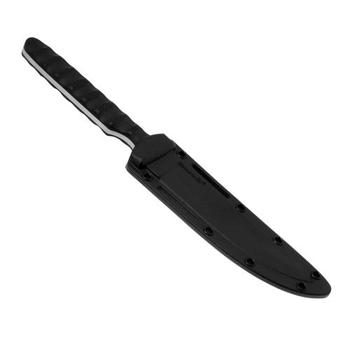 Cold Steel Tokyo Spike Durable Lightweight German 4116 Stainless Steel 4" Fixed Blade Tactical Outdoor Hunting Neck Knife, Textured Griv-Ex Handle, Secure-Ex Sheath