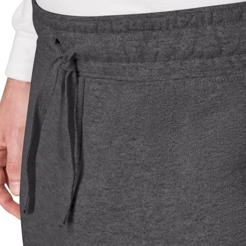 Hanes Men's EcoSmart Fleece Joggers Large Smoke Gray 30.5" Lounge Pants