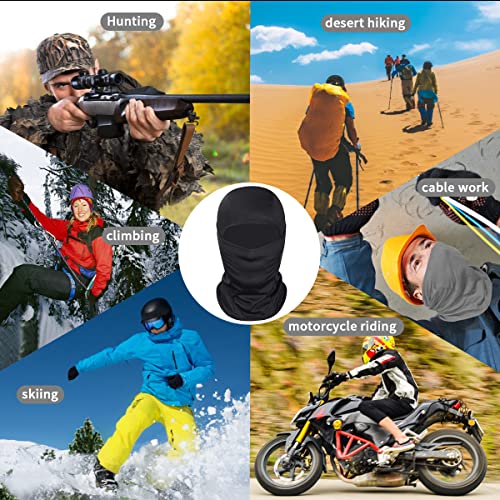 UV Protection Ski Mask for Men and Women - Lightweight Balaclava