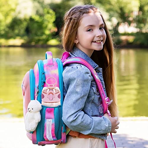 BPA-Free Lightweight Water Bottle with Straw 14oz - Pink