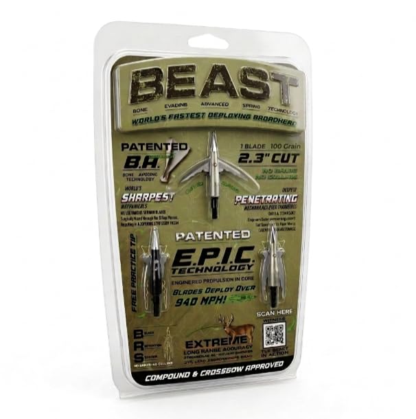Beast Broadheads - Fastest Deploying Mechanical Broadheads