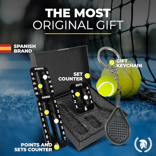 Tennis and Padel Score Keeper - Ultra-Light Adhesive Tracker