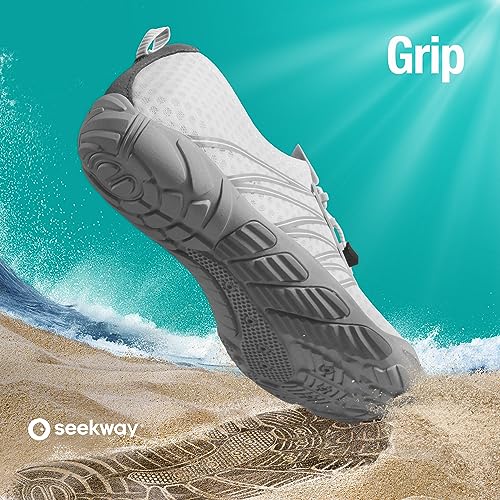 Quick-Dry Aqua Socks for Men and Women - Water Shoes for Beach, Pool, and Hiking