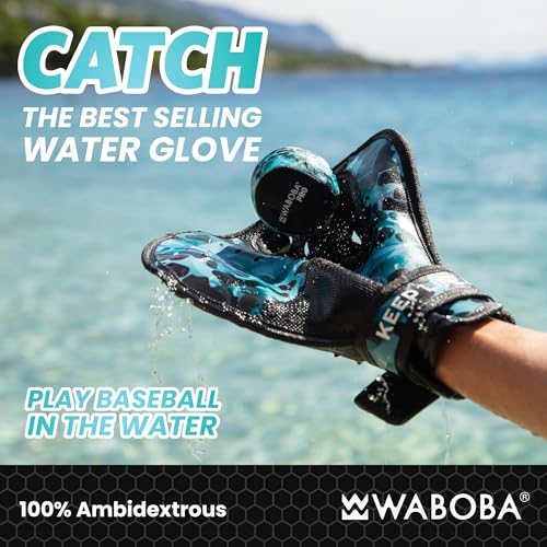 Catch Water Gloves & Pro Bouncing Ball Set - One Size