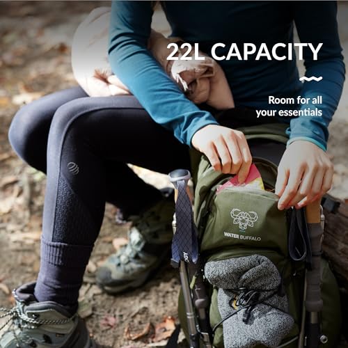 22L Hydration Backpack with 2L Bladder - Canopy/Medium