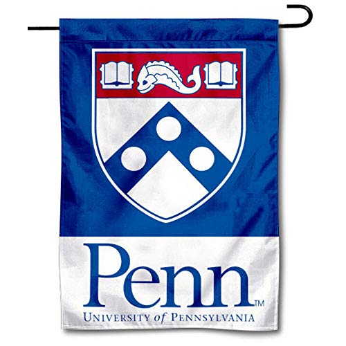 Penn Quakers Garden Flag - 13x18 Inch College Sports Flag for Yard & Entrance