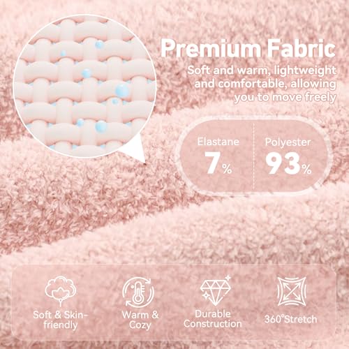 Cozy Fluffy Non-Slip Fuzzy Socks for Women - One Size / Grey