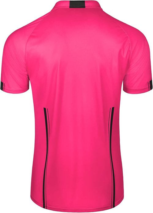 FitsT4 Soccer Referee Jersey - Short Sleeve Pro Referee Shirt for Ultimate Comfort & Performance