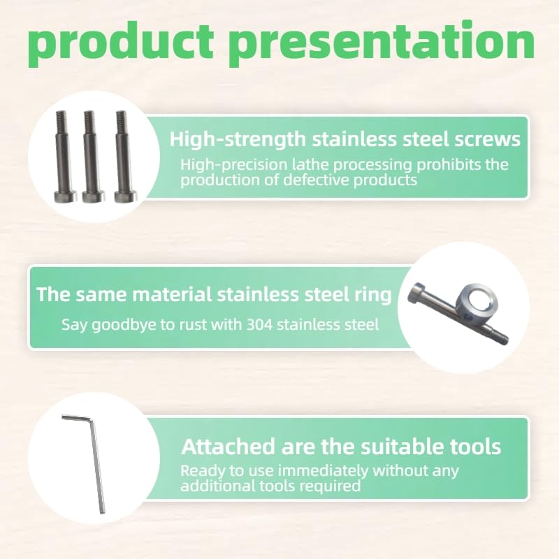 fxnx Adjustable Outdoor Faucet Handle,Hose Bib Handle, Outdoor Garden Faucet, Hose Bib, Round Wheel for 3/8" Or Smaller Exposed Stem Outdoor Faucet Handle Replacement