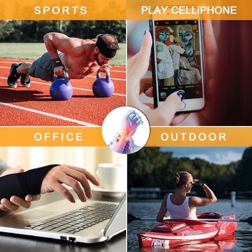 CERBONNY Carpal Tunnel Wrist Brace,1Pack Wrist Support Brace Adjustable Wrist Strap Reversible Wrist Brace for Sports Protecting/Tendonitis Pain Relief/Carpal Tunnel/Arthritis-right