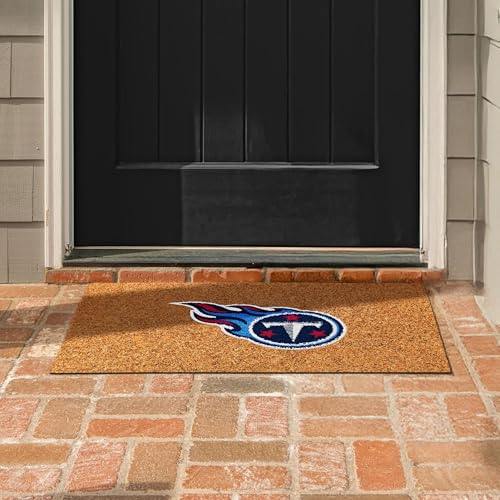 Tennessee Titans Coir Door Mat - 23" x 35" with Team Logo
