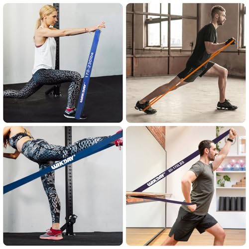 WIKDAY Deep Blue Resistance Bands for Workout & Physical Therapy - 1 Pack