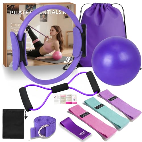 Complete Pilates Kit for Home Workouts - Purple Color