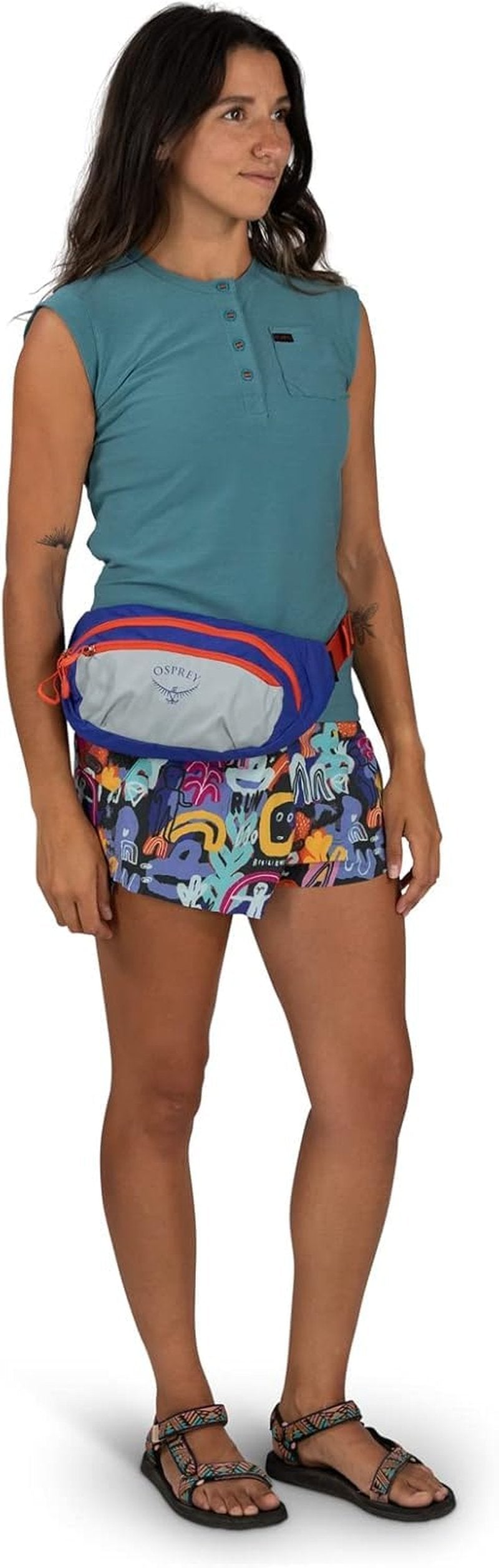Osprey Daylite Waist Pack, Soundwave Grey/Latte Brown