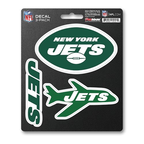 2-Piece Carpet Car Floor Mats - New York Jets Team Logo - Green