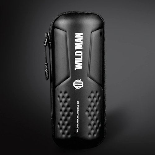 HUIOP Bike Tool Bag, Bike Storage Bag Repair Tool Bag with Zipper Waterproof PU Front Frame Pouch Bicycle Tool Kit Bag for Water Bottle Holder