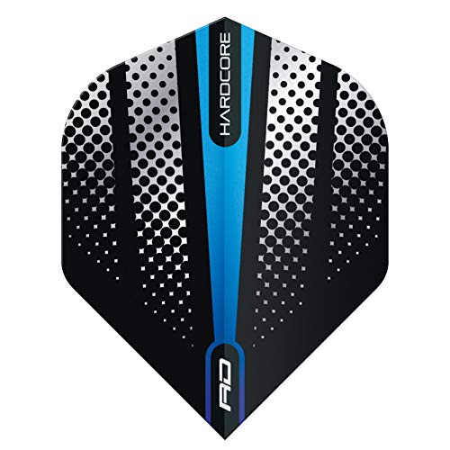 Dart Flight Selection Pack - Hardcore Radical Flash Design, 12 Flights