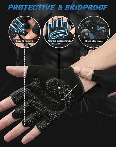 COFIT Breathable Weight Lifting Gloves - Anti-Slip Gym Gloves for Men & Women