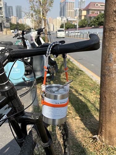 Outman Sport Water Bottle Handle Strap with Sling - Dark Blue & Grey