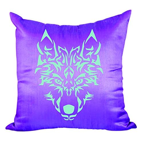 Wolf Stencil, 4.5 x 6 inch - Halloween Animal Canine Artic Wolf Head