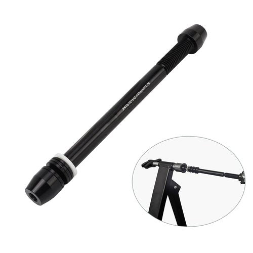Focket Trainer Thru Axle, Aluminium Alloy Thru Axle Adapter Rear Wheel Skewer for Indoor, Trainer for Road Mountain Bike, Length 142mm to 148mm Boost, for M12x142 to M12x148mm Hub