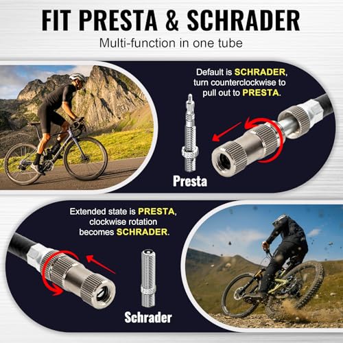 Hycline Digital Titanium Shock Pump for Mountain Bike Suspension, 300 PSI
