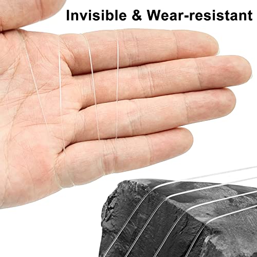 Clear Monofilament Hanging Wire - 755ft Invisible Nylon String for Crafts