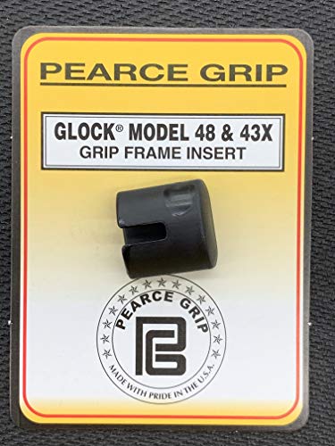 Glock 43X & 48 Frame Insert Plug - Durable Grip Cavity Filler