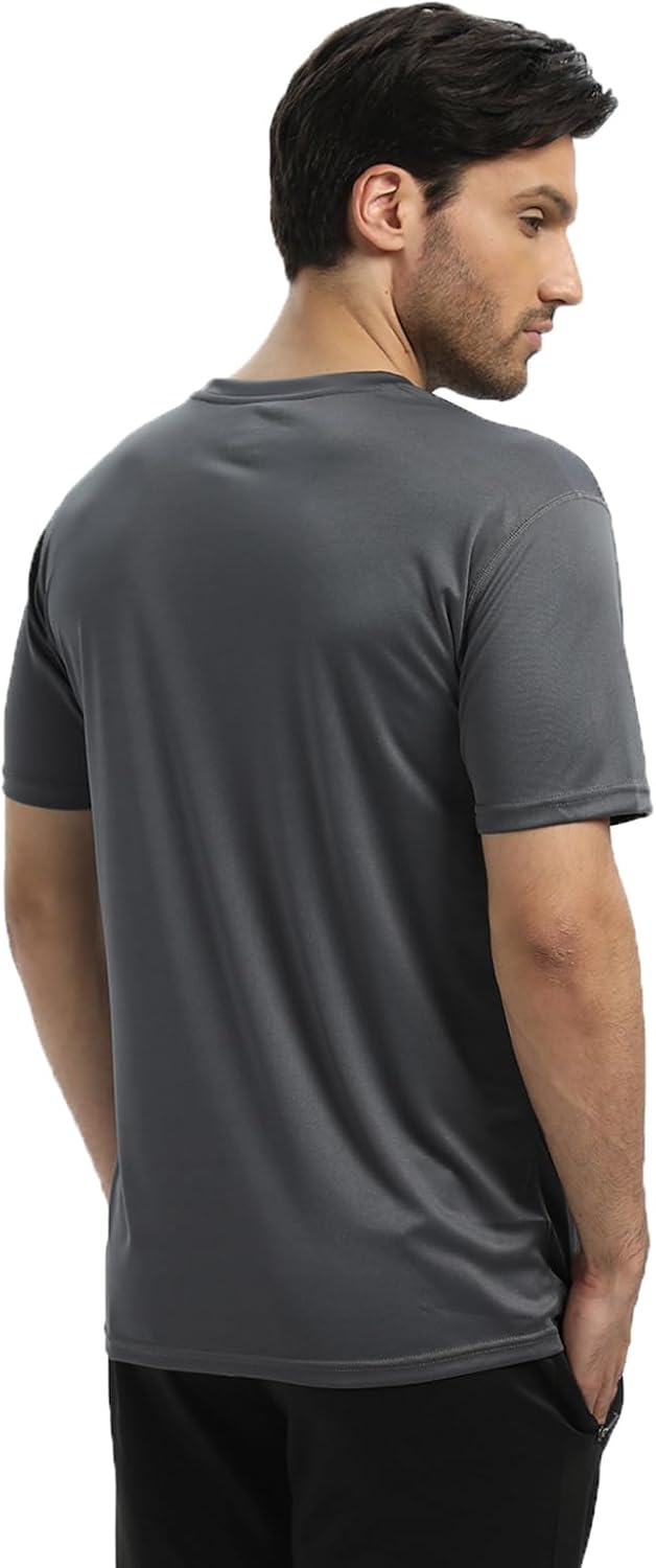 Skiennix Men's Quick Dry T-Shirts - 5/6 Pack Lightweight Short Sleeve Gym Wear for Athletic Activities