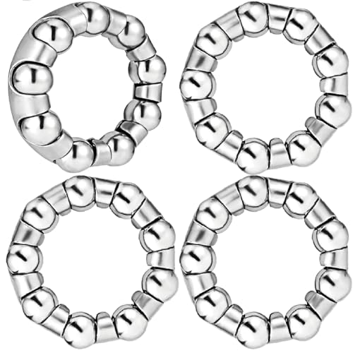 1/4" Crank Bearing Set - 4PCS Stainless Steel Bike Bearings