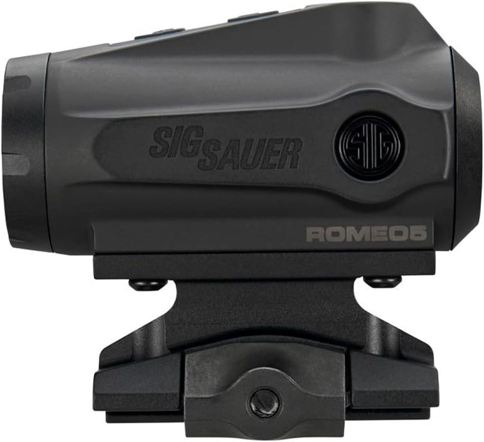 SIG SAUER Romeo5 Gen II 1x20mm Compact Waterproof Rifle Dot Sight - 12 Illumination Settings, Parallax-Free Design