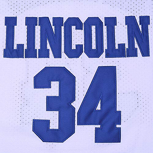 Jesus Shuttlesworth 34 Basketball Jersey - XX-Large White