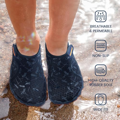 Kids Barefoot Water Shoes - Quick-Dry Sand Shoes for Beach & Pool