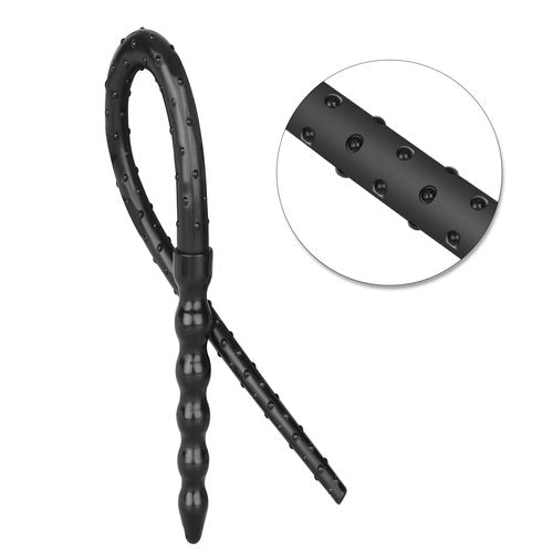 YICHI Rubber Whip Riding Crop Horse Whip for Equestrian Sports 20-inch (E)
