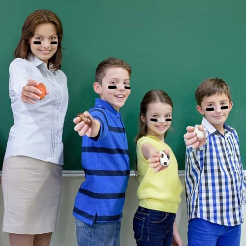 60 Pairs Customizable Eye Black Stickers for Football Baseball & Sports