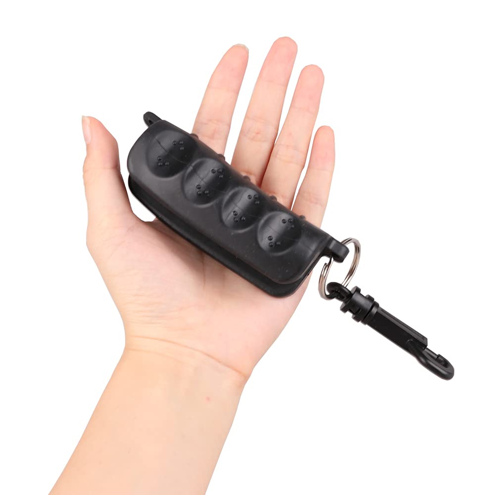 KRATARC Archery Arrow Puller Target Remover Gripper with Belt Clip (Black)