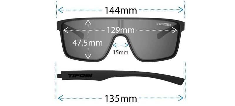 Tifosi Sanctum Glasses (Satin Clear, Clear Lens)