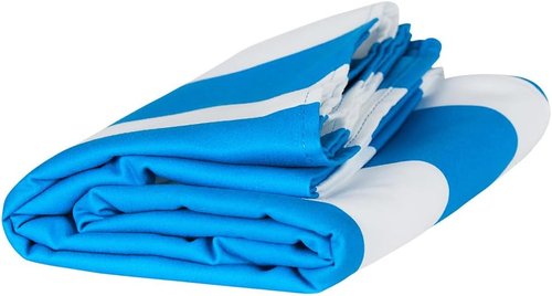 Dock & Bay Beach Towel - Quick Dry & Sand Free - Compact & Lightweight - Extra Large Cabana Blue (200x90cm)